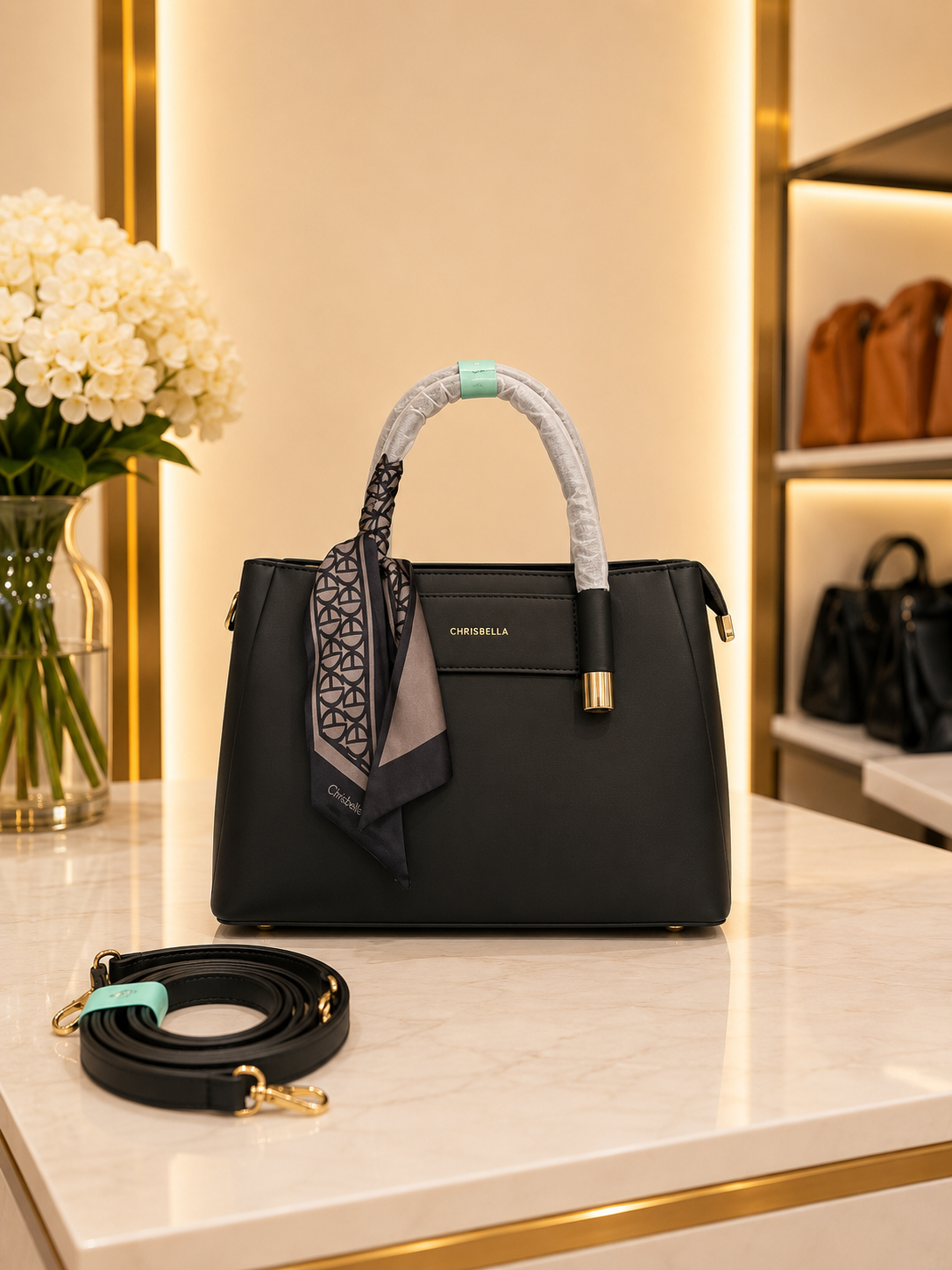 Chrisbella Wholesale New 2026 Trendy Black Small Woven PU Leather Shoulder Bag Women Crossbody Bags for Women